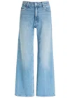 Paige Anessa Wide-leg Jeans In Blue