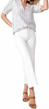 Paige Anessa Wide Leg Jeans In Gold Coast In White