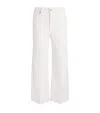 Paige Anessa Wide Leg Jeans In White