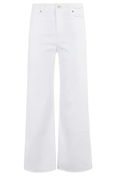 Paige Anessa Wide-leg White Jeans