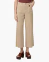 Paige Anessa With Set In Pockets And Raw Hem Jean In Vintage Soft Sand In Brown