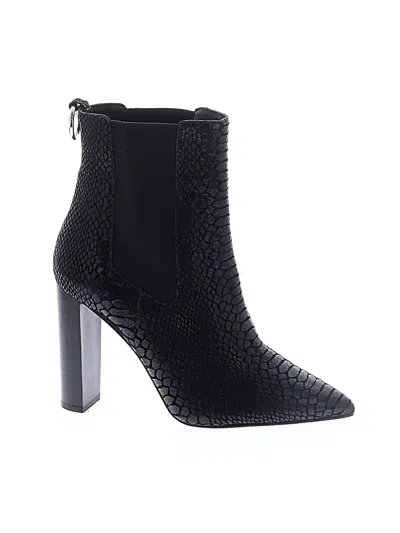 Pre-owned Paige Ankle Boots In Black