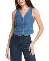 Paige Antonella Vest In Blue