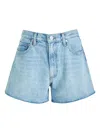Paige Dani Short Finished Hem In Blue