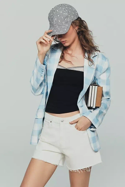 Paige Archie High-rise Denim Cut-off Shorts