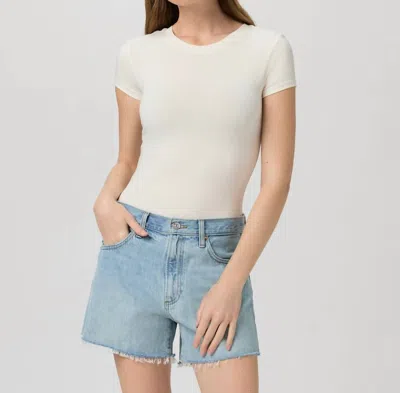 Paige Archie Short In Tayce Distressed In Blue