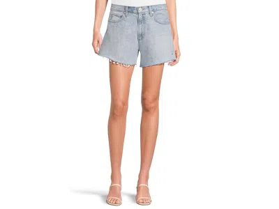 Paige Archie Shorts Raw Hem In Tayce Distressed In Blue