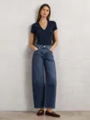 Paige Arellia Ankle Jeans In Blue