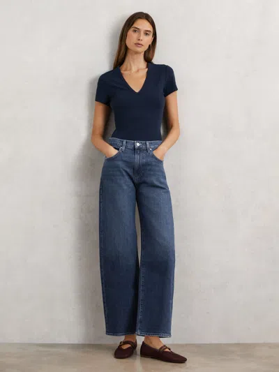 Paige Arellia Ankle Jeans In Blue
