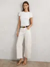 Paige Arellia Ankle Jeans In Neutral