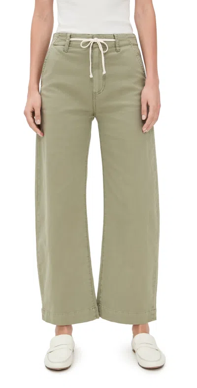 Paige Arellia Ankle Jeans Vintage Oak Moss In Green