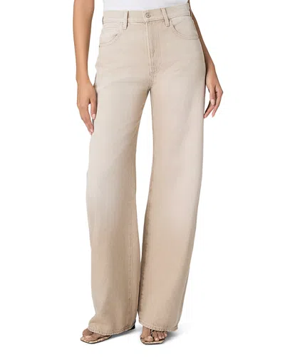 Paige Arellia High Rise Barrel Jeans In Soft Sepia In Multi