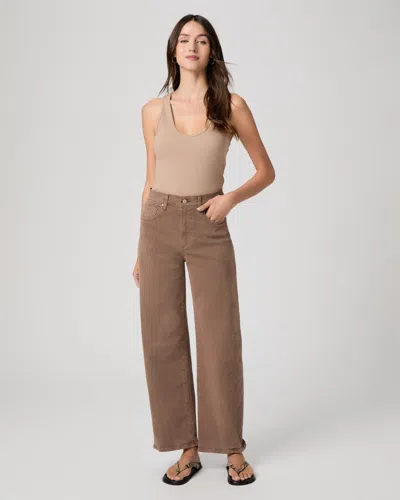 Paige Arellia Skimmer Panel Jeans Vintage Canewood In Multi