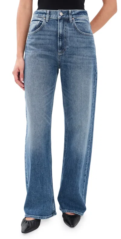 Paige Arellia Skimmer Thesis Jeans Thesis In Blue