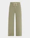 Paige Womens Vintage Oak Moss Arellia Drawstring Stretch-cotton Trousers
