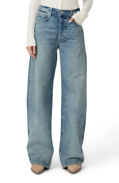 Paige Arellia Barrel Leg Jeans In Terrin