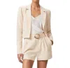 Paige Argentina Blazer In Ecru In White