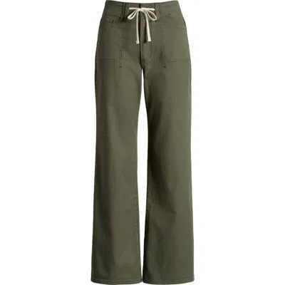 PAIGE PAIGE ARI DRAWSTRING WIDE LEG PANTS