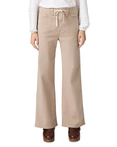 PAIGE ARI TIE WAIST HIGH RISE JEANS IN VINTAGE UTOPIA