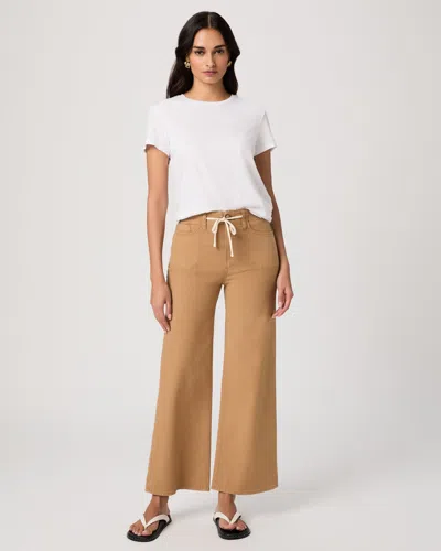 Paige Ari Wide Leg Pant In White