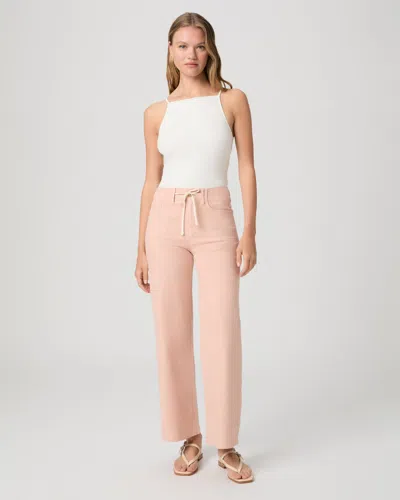 Paige Ari Wide Leg Pant In White