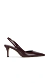 Paige Aven Slingback Pump In Burgundy