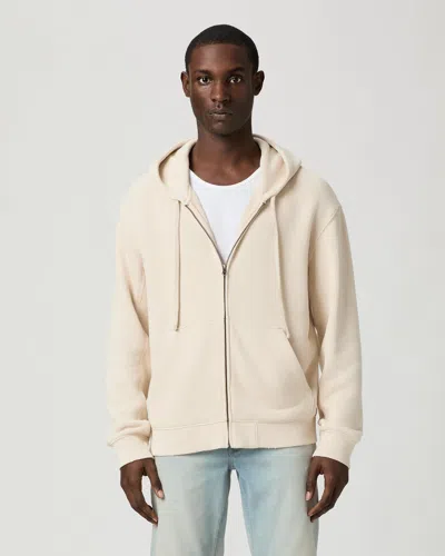 Paige Avon Full Zip Hoodie In Neutral