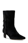 Paige Aya Kitten Heel Boot In Black