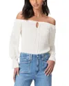 Paige Ayanna Blouse In White