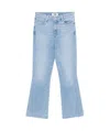 Paige Belt Loop Jeans In Blue