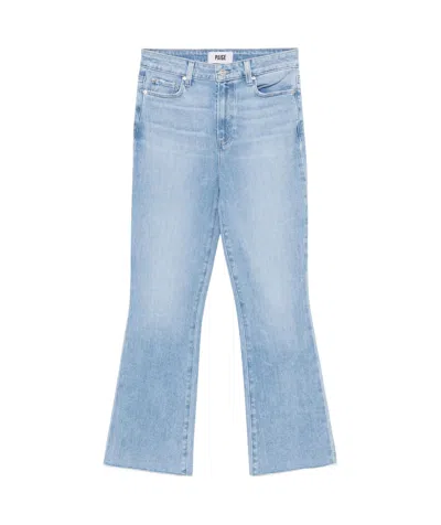 Paige Belt Loop Jeans In Blue