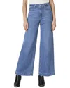 Paige Harper High Rise Ankle Wide Leg Jeans In Wings