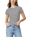 PAIGE BIJOU STRIPED TEE