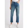 Paige Billy High Waist Ankle Straight Leg Jeans In The Roxy