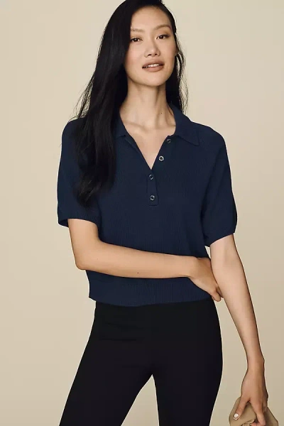 Paige Birch Top In Blue