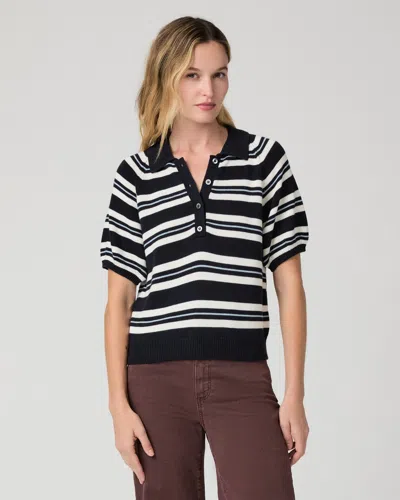 Paige Birch Top High Rise Pant In Black