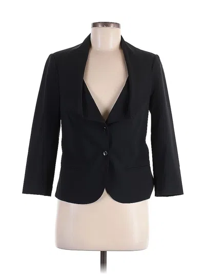 Pre-owned Paige Black Label Wool Blazer Jacket In Black