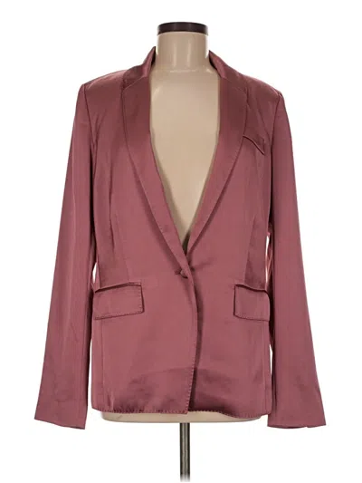 Pre-owned Paige Blazer Jacket In Burgundy