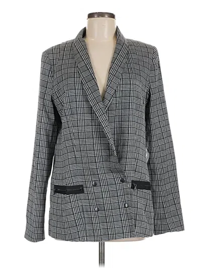 Pre-owned Paige Blazer Jacket In Gray