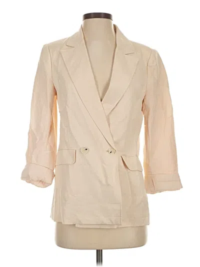 Pre-owned Paige Blazer Jacket In Ivory