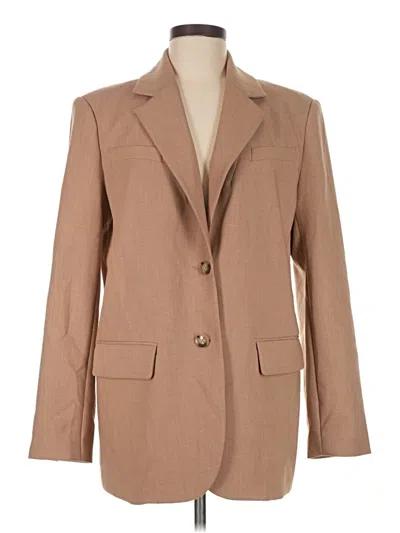 Pre-owned Paige Blazer Jacket In Tan