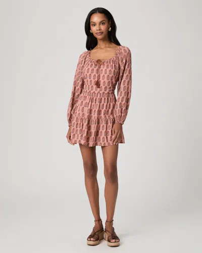 Paige Boardwalk Dress In Salmon