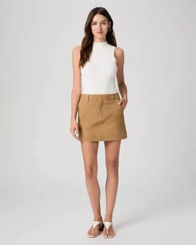 Paige Bobbi Skirt In Brown