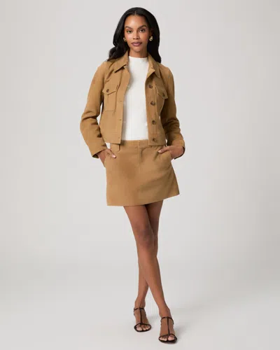 Paige Bobbi Skirt In Cashew