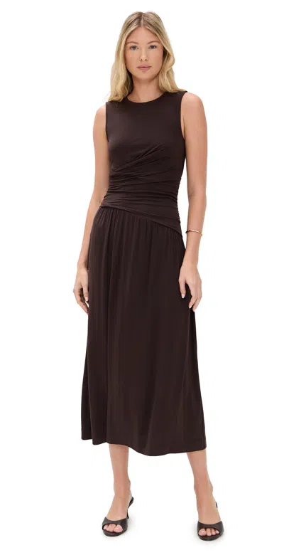 Paige Bonita Dress Java In Brown