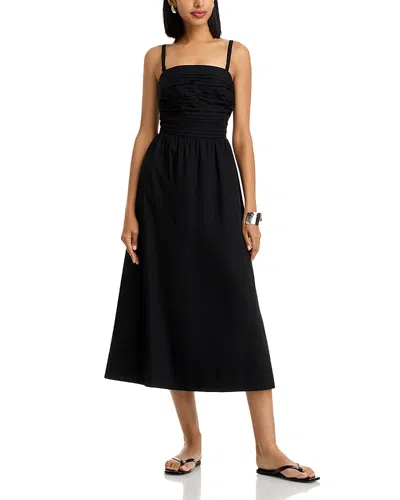 Paige Braylee Midi Dress In Black