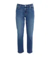 Paige Brigitte Slim Boyfriend Jeans In Blue