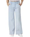 Paige Brooklyn High Waist Wide Leg Jeans In Blue