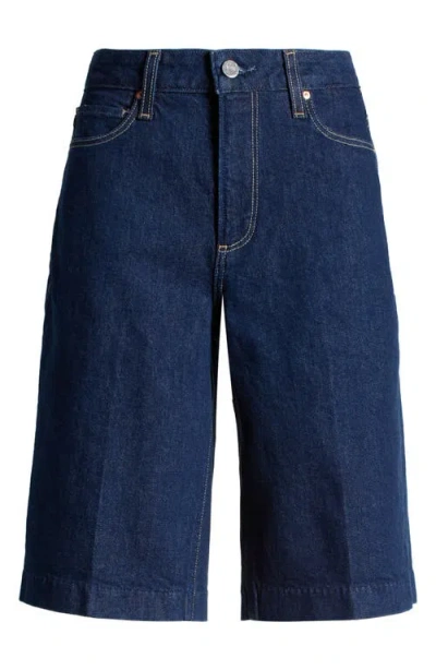 Paige Cadee Denim Bermuda Shorts In Casa