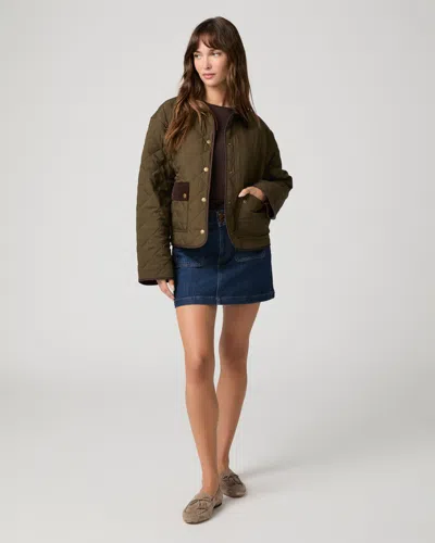 Paige Caleb Jacket In Fern